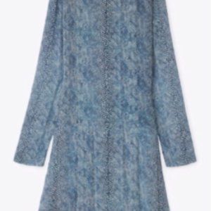 Tory Burch Python Pleated Dress